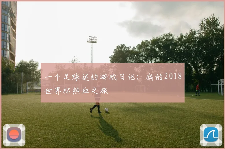 一个足球迷的游戏日记:我的2018世界杯热血之旅