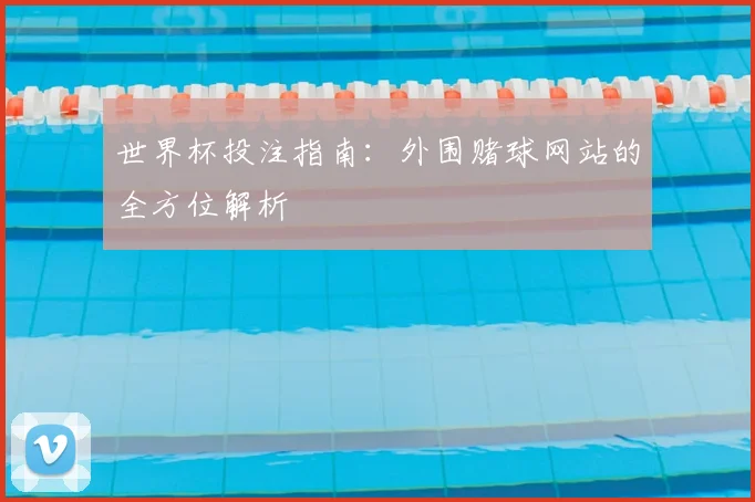 世界杯投注指南：外围赌球网站的全方位解析