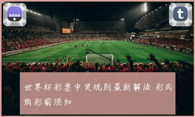 世界杯彩票中奖规则最新解读 彩民购彩前须知
