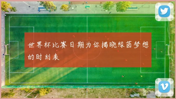 世界杯比赛日期为你揭晓绿茵梦想的时刻表