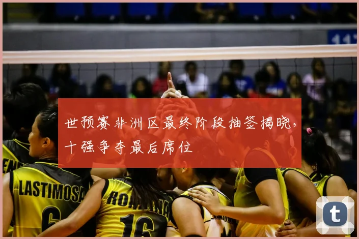 世预赛非洲区最终阶段抽签揭晓,十强争夺最后席位